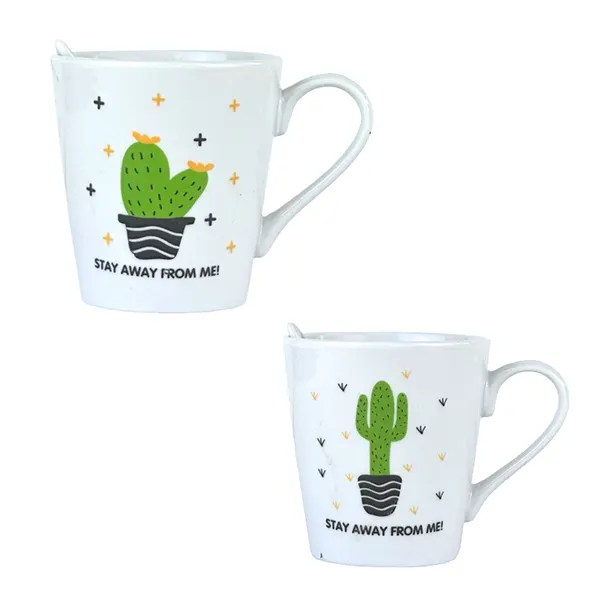 ماگ قاشق دار smile cup