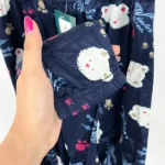 تصویر کوچک شلوار عروسکی دخترانه گیاهی گراماتن