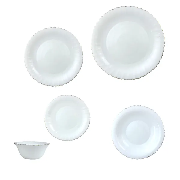 سرویس 25 پارچه گلدن اوپال لب اکلیل