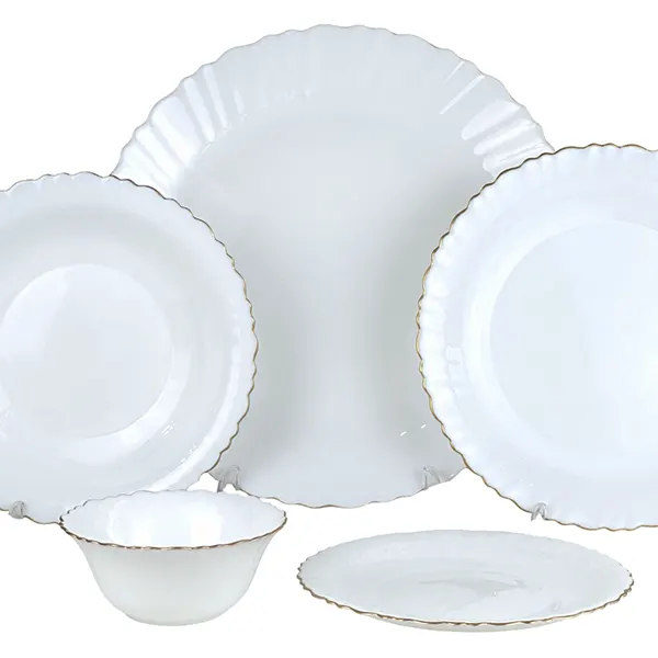 سرویس 25 پارچه گلدن اوپال لب اکلیل
