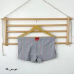 تصویر کوچک شورت نیم پا راه راه XL