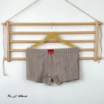 تصویر کوچک شورت نیم پا راه راه XL