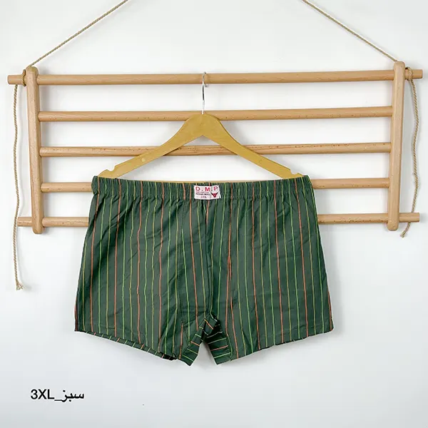 شورت نیم پا راه راه 3XL