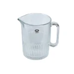 تصویر کوچک پارچ  800 میلی لیتری شیشه ای شیاردار لیمون