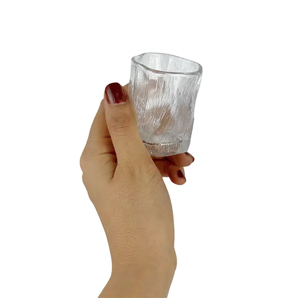 شات قهوه خوری شیشه ای دفورمه