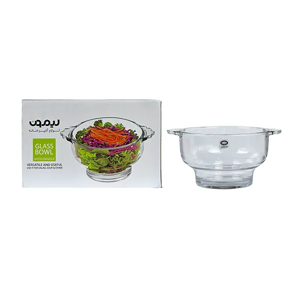 کاسه سوپ خوری شیشه ای لیمون