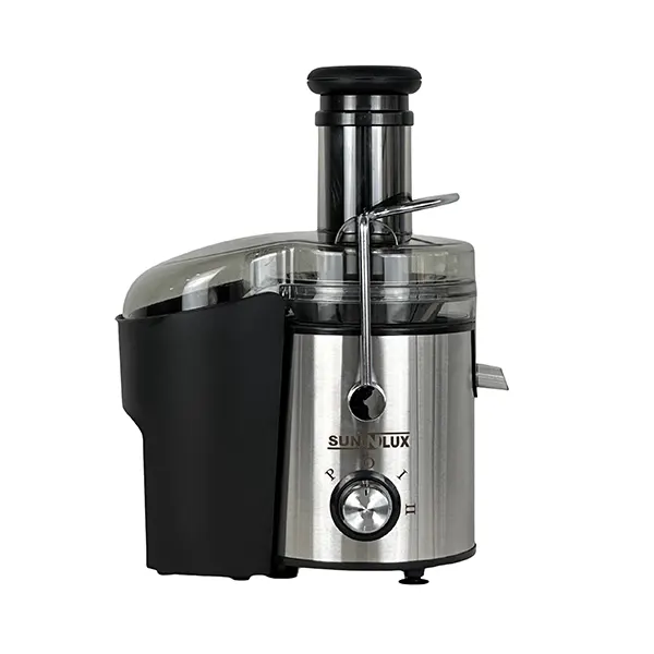 آبمیوه گیری چهار کاره ولومی مدل SUNNLUX-JB-400SS
