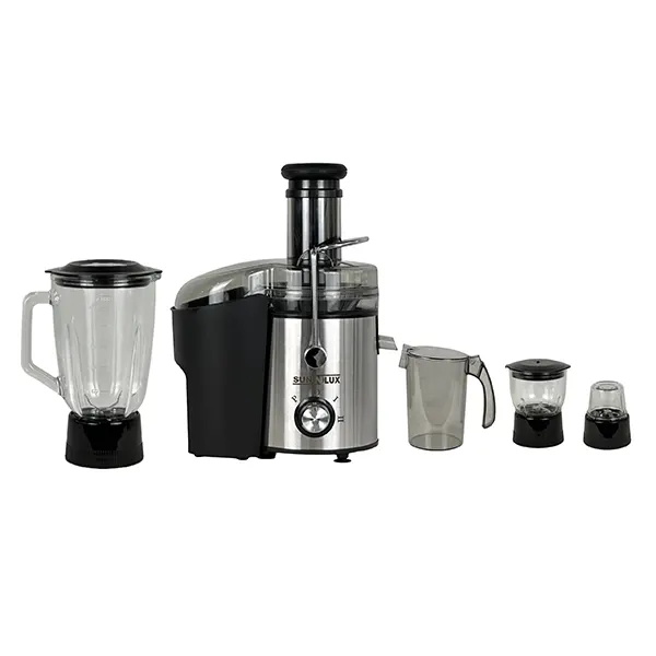 آبمیوه گیری چهار ولومی مدل SUNNLUX-JB-400SS