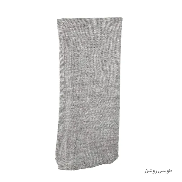شال بافت ساده رنگی