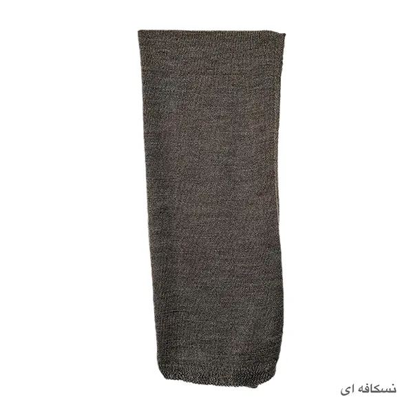 شال بافت ساده رنگی
