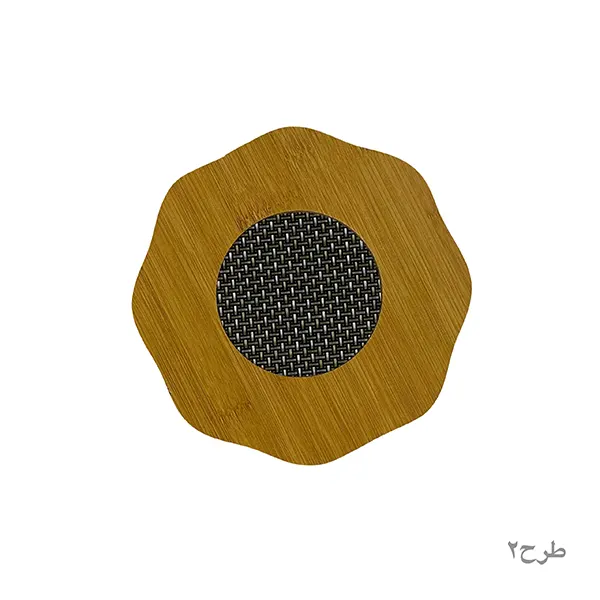 زیر دیگی چوبی هندسی