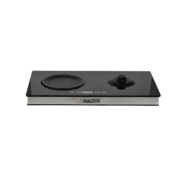 چای ساز دیجیتال استیل مدل sunnlux TM2200DS