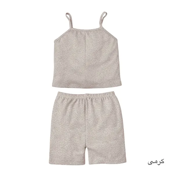 لباس خواب دو تکه ملانژ