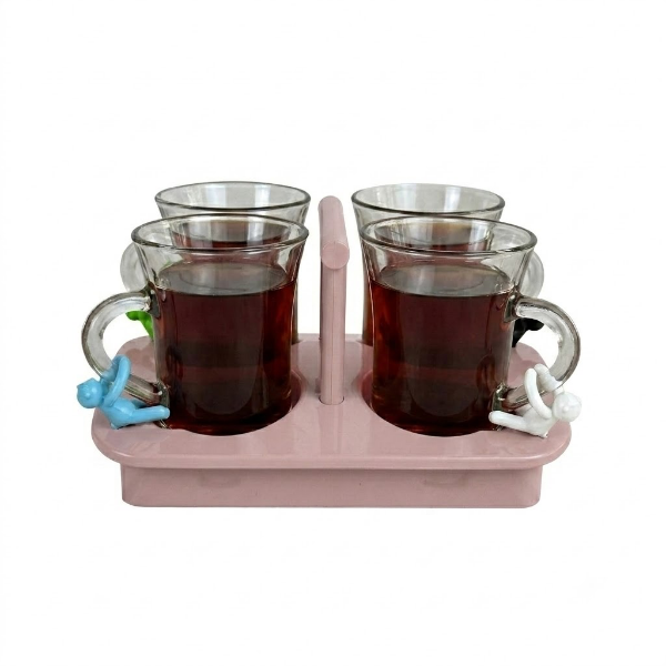 سرویس چای خوری غذا خوری 56 پارچه 4 نفره صدف