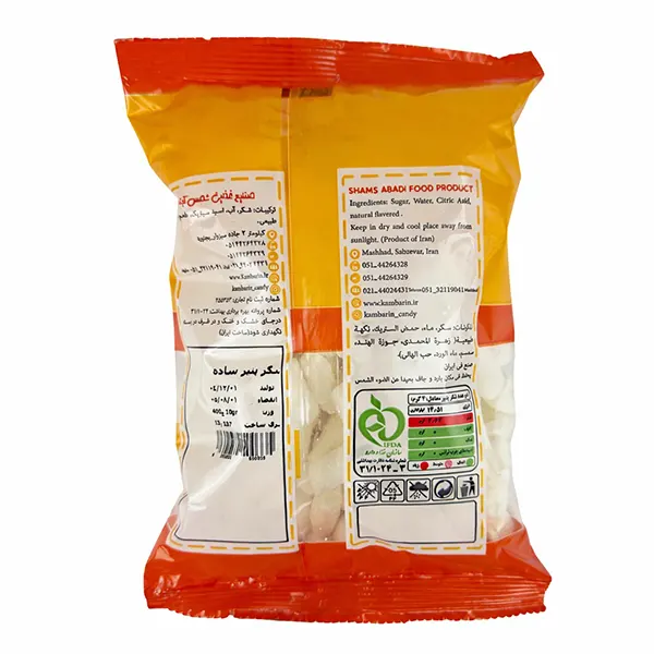 شکر پنیر ساده 400 گرمی پاکتی