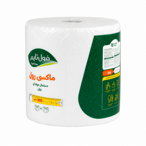 ماکسی رول آبی 2 لایه 100 متری فول تایم