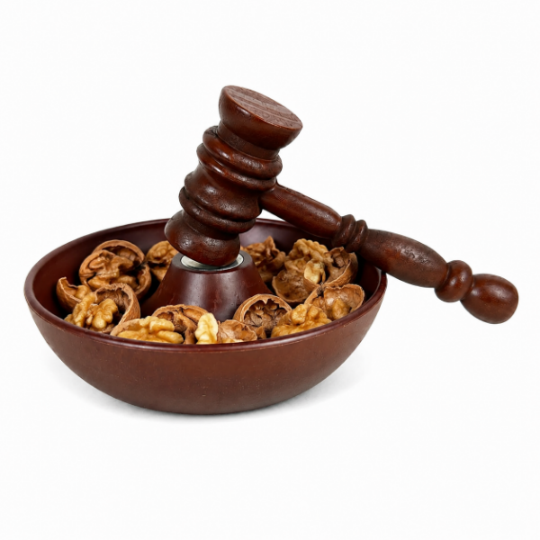 گردو شکن سنتی طرح چوب بدون جعبه