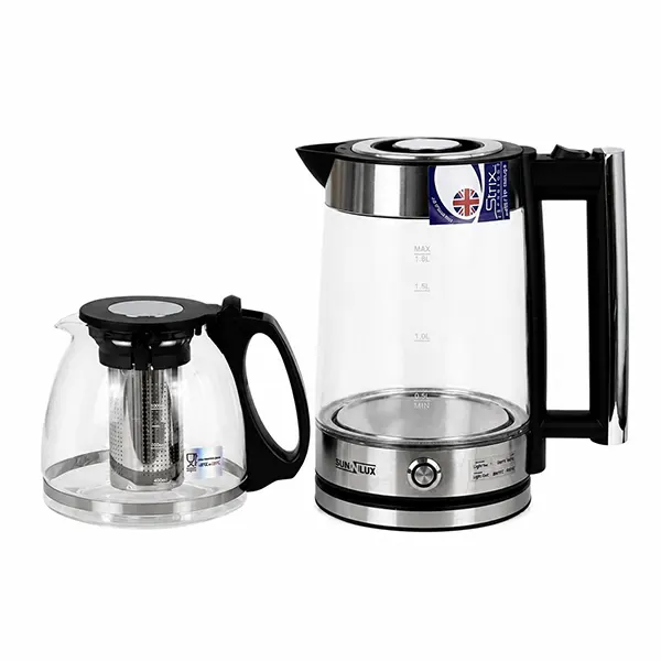 چایساز روهمی پیرکس قطع کن دار SUNLUX TM -1800S