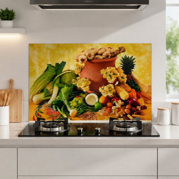 استیکر شیشه چسبی اجاق گاز