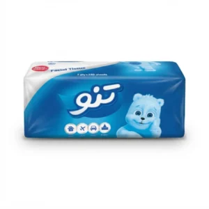 دستمال کاغذی 250 برگ 2 لایه تنو