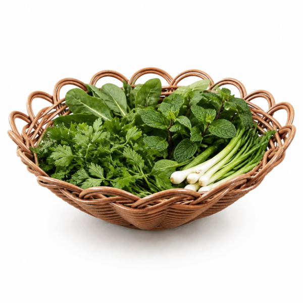 سبد سبزی قایقی کلیدر