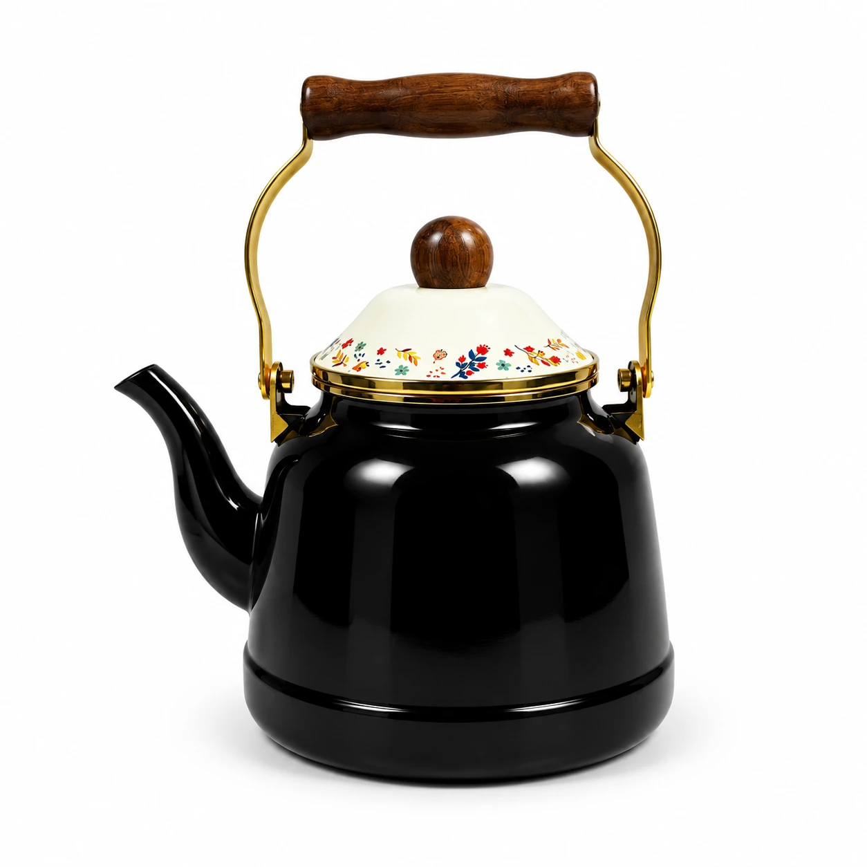 کتری قوری لعابی طرحدار