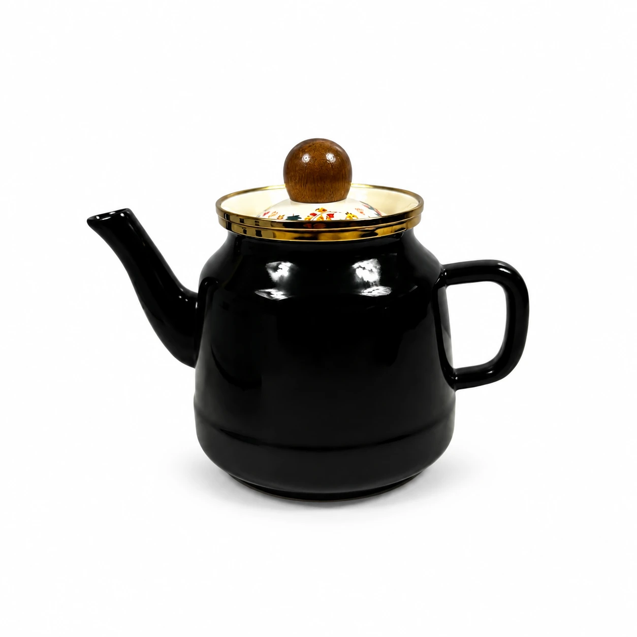 کتری قوری لعابی طرحدار