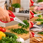 تصویر کوچک قیچی حرفه ای آشپزخانه لیان هوم -89