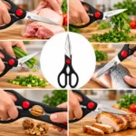 تصویر کوچک قیچی آشپزخانه 3 لیان هوم کد 87