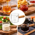 تصویر کوچک سس خوری 60 پیرکس دسته چوبی